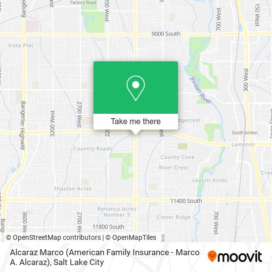 Alcaraz Marco (American Family Insurance - Marco A. Alcaraz) map