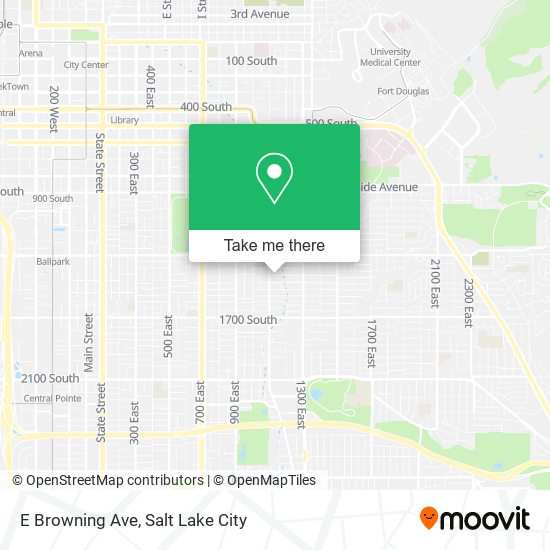 Mapa de E Browning Ave