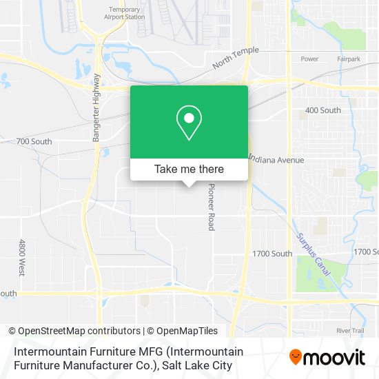 Mapa de Intermountain Furniture MFG (Intermountain Furniture Manufacturer Co.)