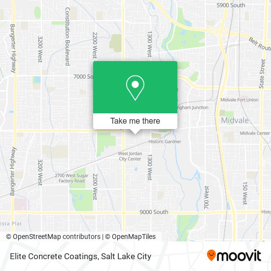 Elite Concrete Coatings map