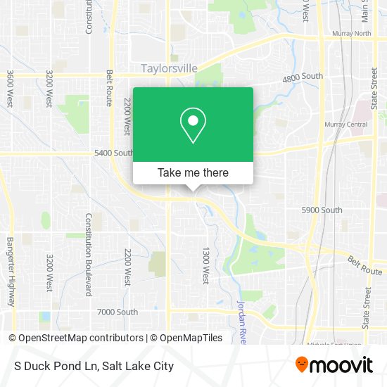 S Duck Pond Ln map