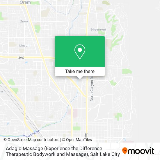 Adagio Massage (Experience the Difference Therapeutic Bodywork and Massage) map