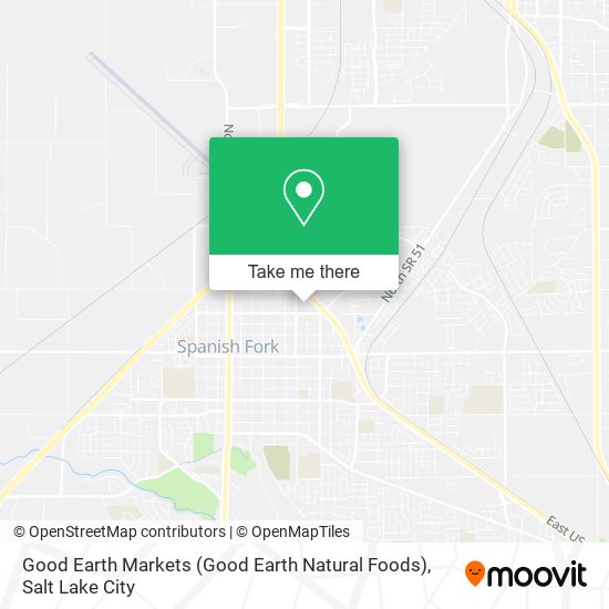Mapa de Good Earth Markets (Good Earth Natural Foods)