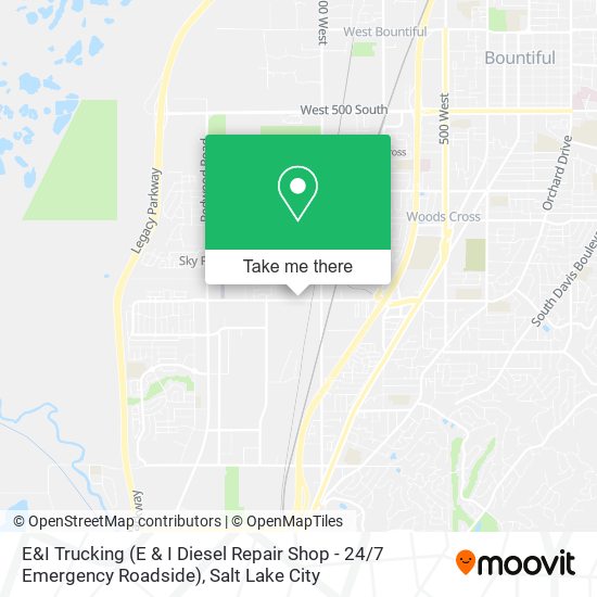 E&I Trucking (E & I Diesel Repair Shop - 24 / 7 Emergency Roadside) map