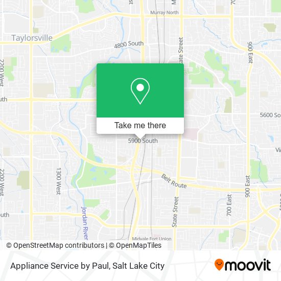 Mapa de Appliance Service by Paul