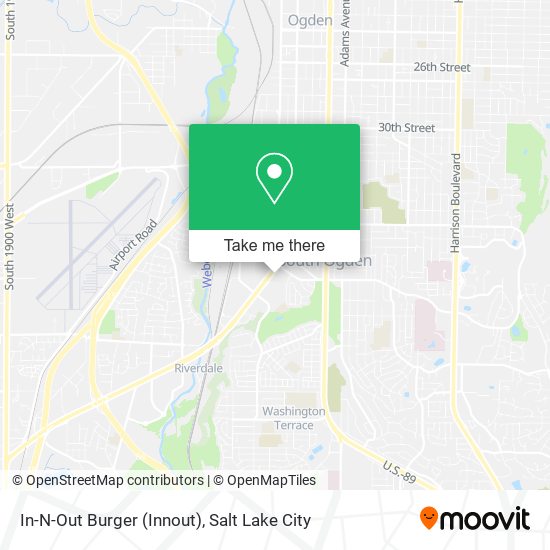 In-N-Out Burger (Innout) map