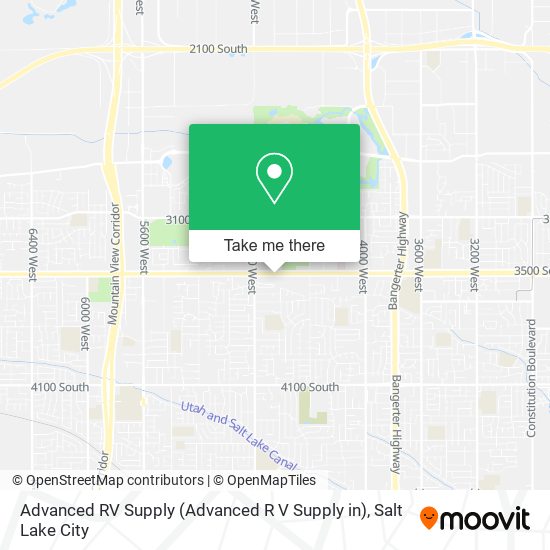 Mapa de Advanced RV Supply (Advanced R V Supply in)