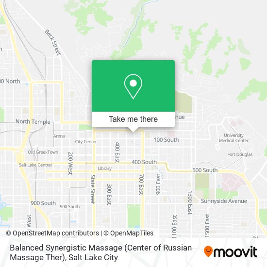 Mapa de Balanced Synergistic Massage (Center of Russian Massage Ther)