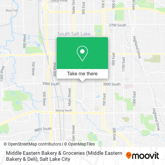 Mapa de Middle Eastern Bakery & Groceries