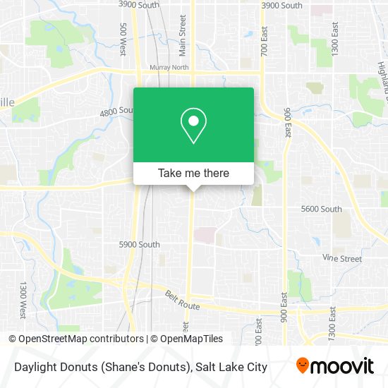 Daylight Donuts (Shane's Donuts) map