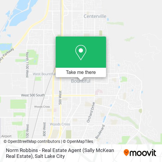 Norm Robbins - Real Estate Agent (Sally McKean Real Estate) map