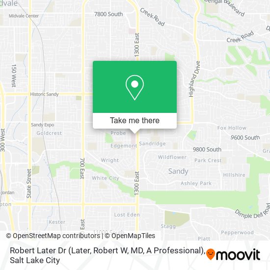 Robert Later Dr (Later, Robert W, MD, A Professional) map
