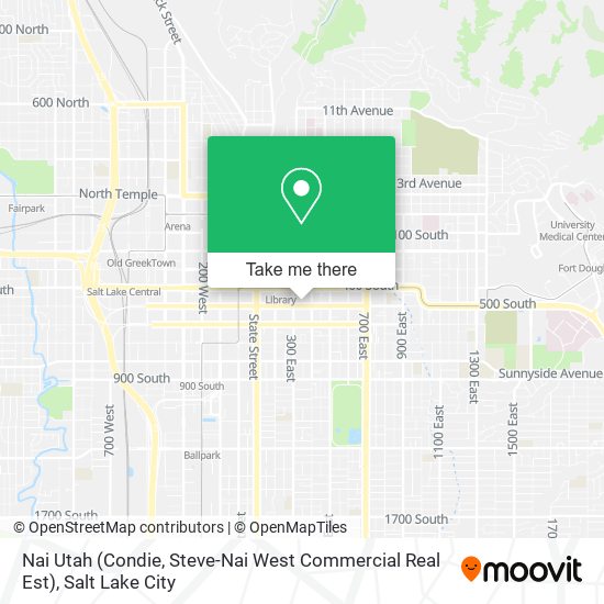 Mapa de Nai Utah (Condie, Steve-Nai West Commercial Real Est)