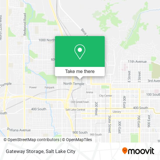 Gateway Storage map