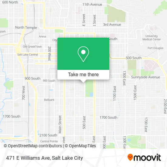 471 E Williams Ave map