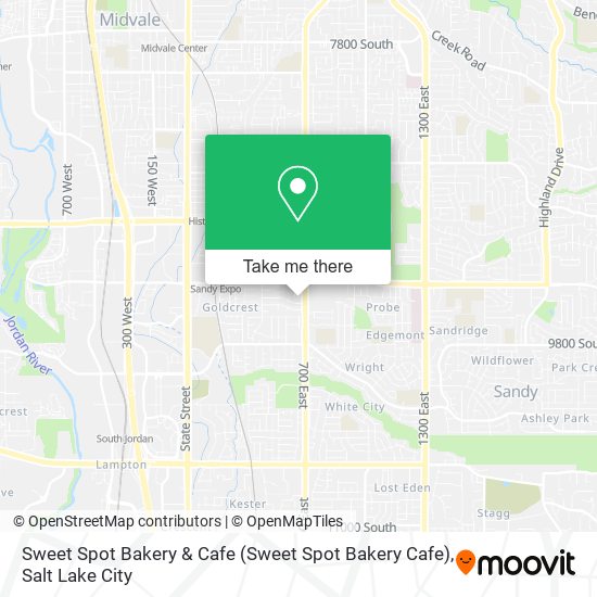 Mapa de Sweet Spot Bakery & Cafe