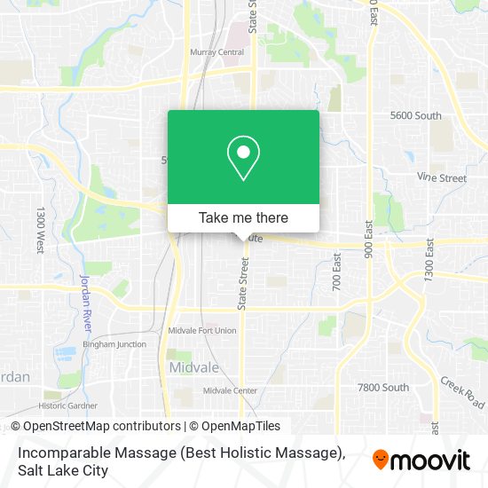 Incomparable Massage (Best Holistic Massage) map