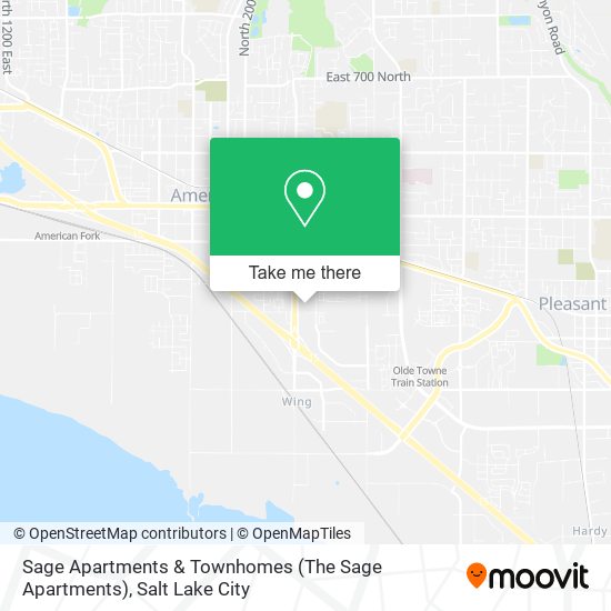 Mapa de Sage Apartments & Townhomes (The Sage Apartments)