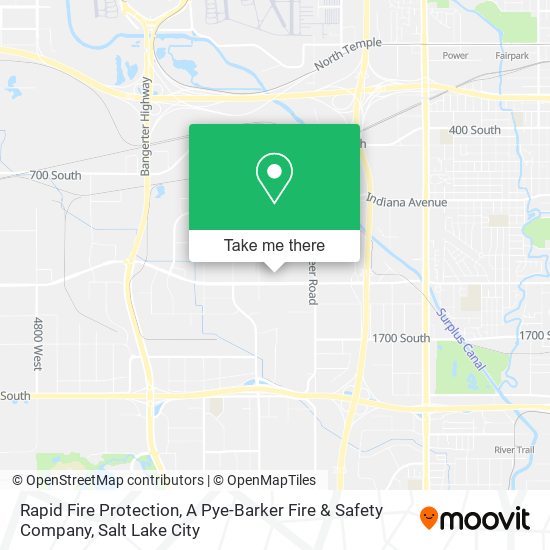 Rapid Fire Protection, A Pye-Barker Fire & Safety Company map