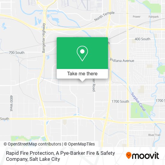 Mapa de Rapid Fire Protection, A Pye-Barker Fire & Safety Company