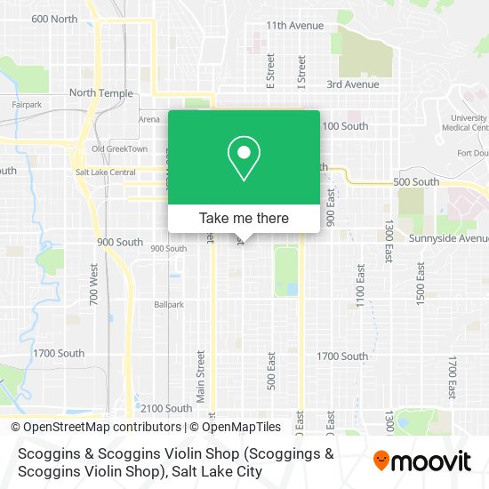 Mapa de Scoggins & Scoggins Violin Shop