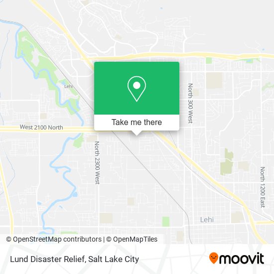 Lund Disaster Relief map