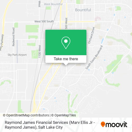 Mapa de Raymond James Financial Services (Marv Ellis Jr - Raymond James)