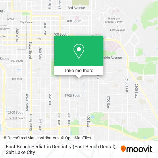 Mapa de East Bench Pediatric Dentistry (East Bench Dental)