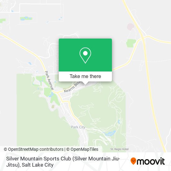 Mapa de Silver Mountain Sports Club (Silver Mountain Jiu-Jitsu)
