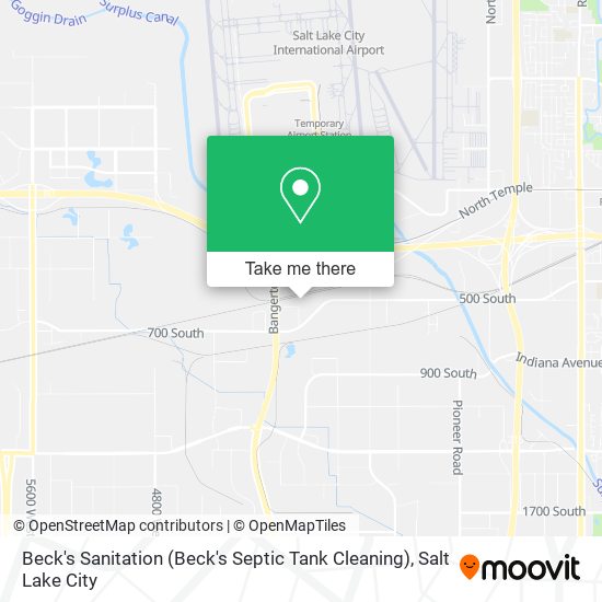 Mapa de Beck's Sanitation (Beck's Septic Tank Cleaning)