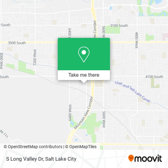 S Long Valley Dr map