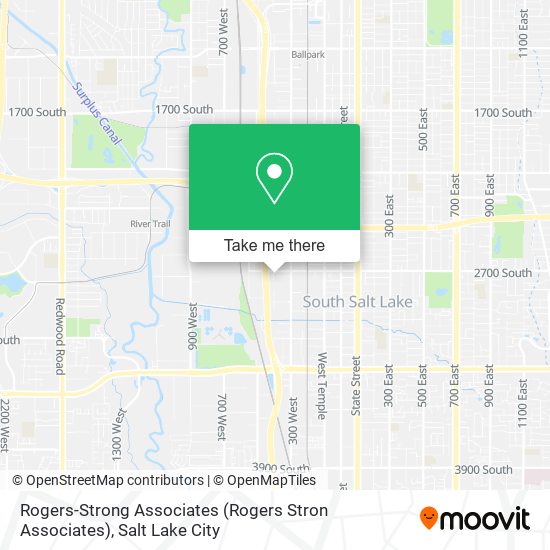 Rogers-Strong Associates (Rogers Stron Associates) map