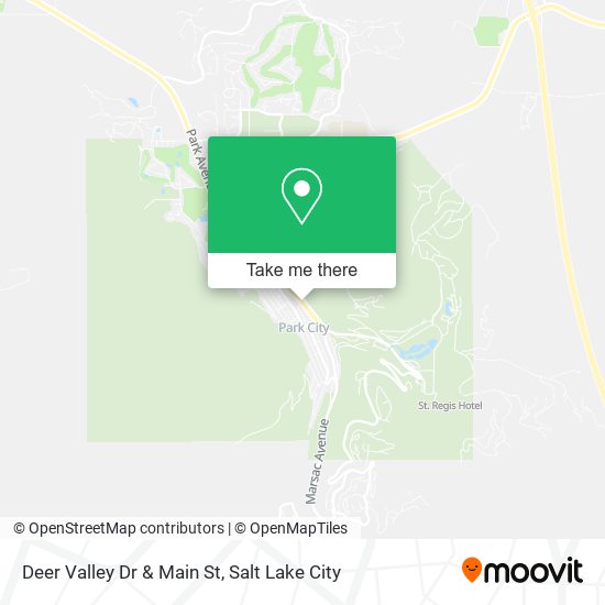 Deer Valley Dr & Main St map