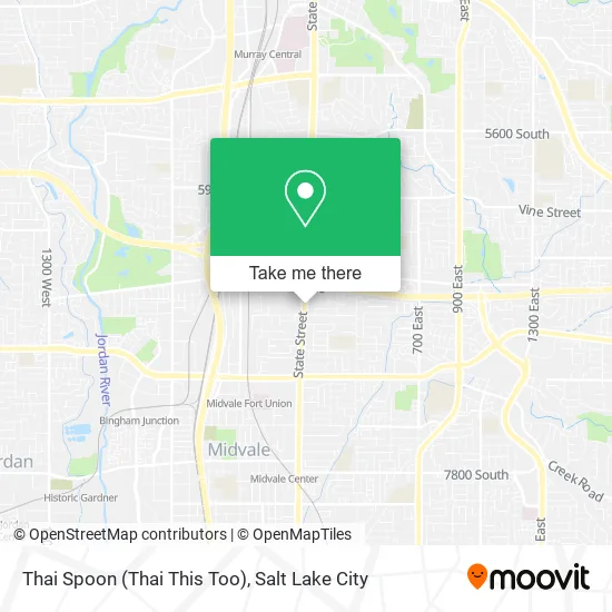 Mapa de Thai Spoon (Thai This Too)