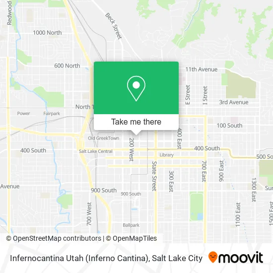 Infernocantina Utah (Inferno Cantina) map