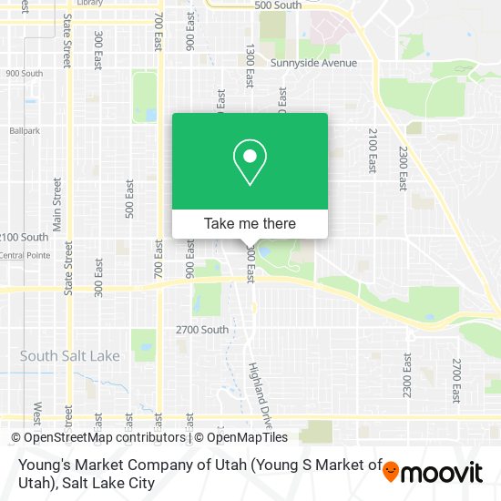 Young's Market Company of Utah (Young S Market of Utah) map