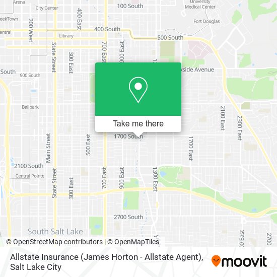 Mapa de Allstate Insurance (James Horton - Allstate Agent)