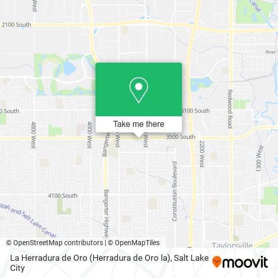 La Herradura de Oro map