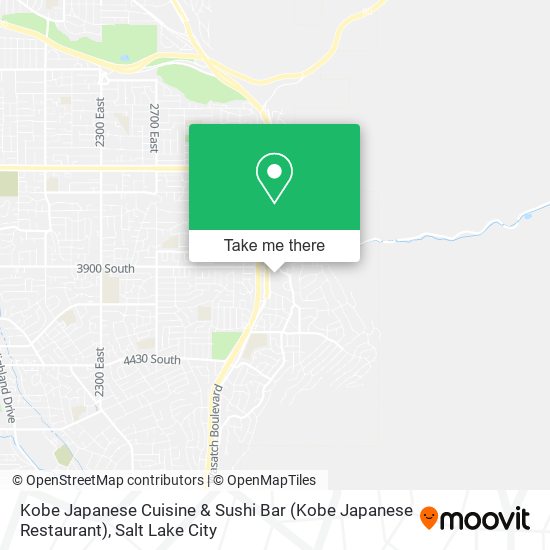 Mapa de Kobe Japanese Cuisine & Sushi Bar (Kobe Japanese Restaurant)