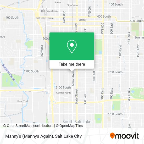 Manny's (Mannys Again) map