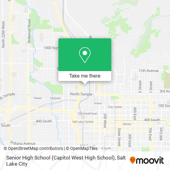 Senior High School (Capitol West High School) map