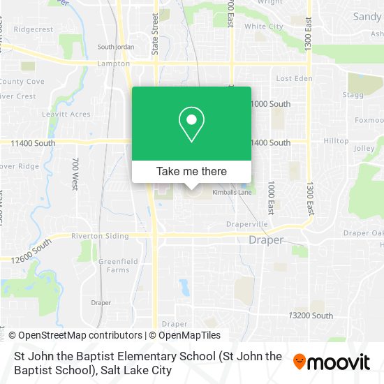Mapa de St John the Baptist Elementary School