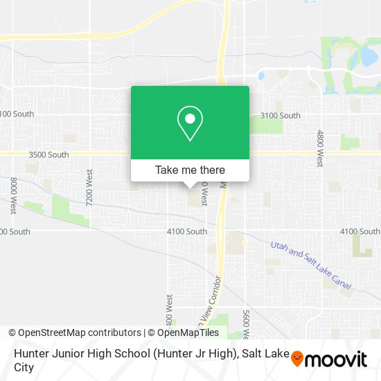 Mapa de Hunter Junior High School (Hunter Jr High)