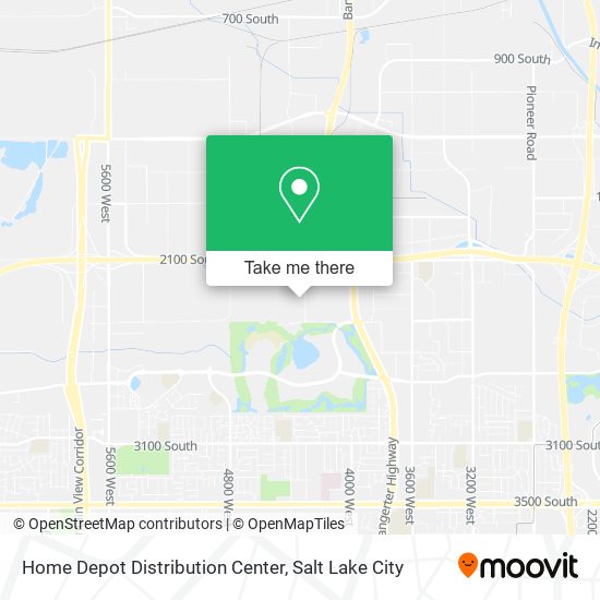 Mapa de Home Depot Distribution Center