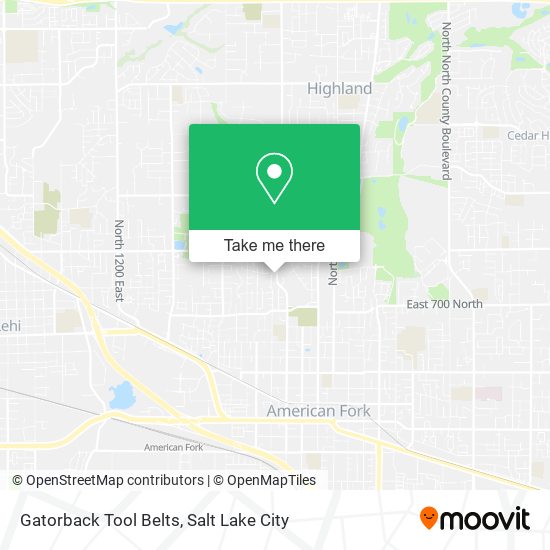 Gatorback Tool Belts map