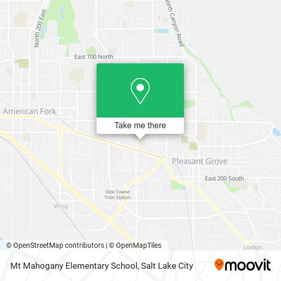 Mt Mahogany Elementary School map