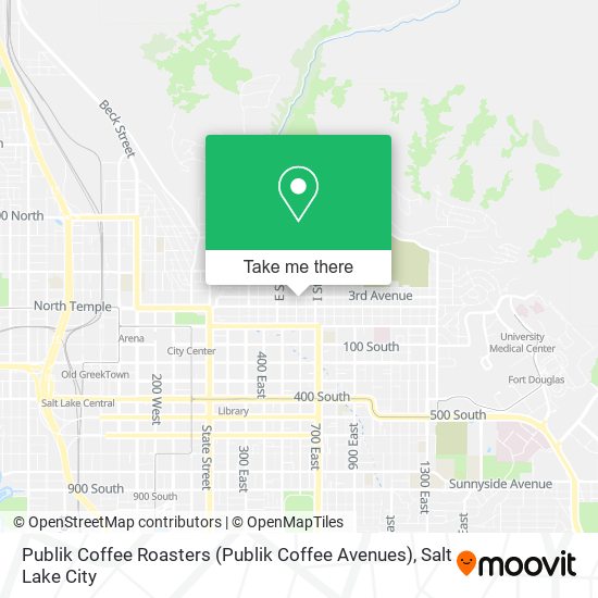 Publik Coffee Roasters (Publik Coffee Avenues) map