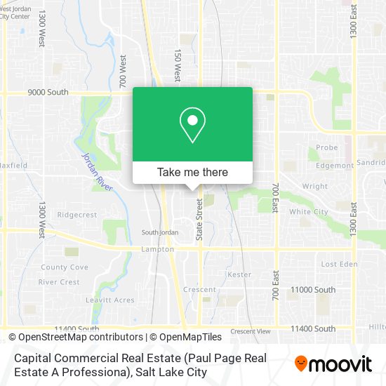 Capital Commercial Real Estate (Paul Page Real Estate A Professiona) map