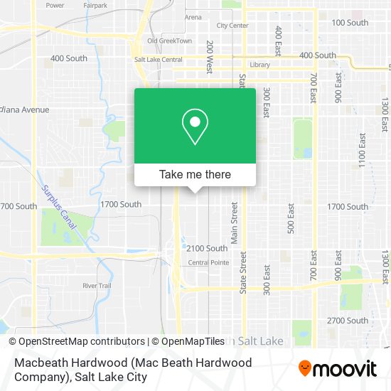 Macbeath Hardwood (Mac Beath Hardwood Company) map