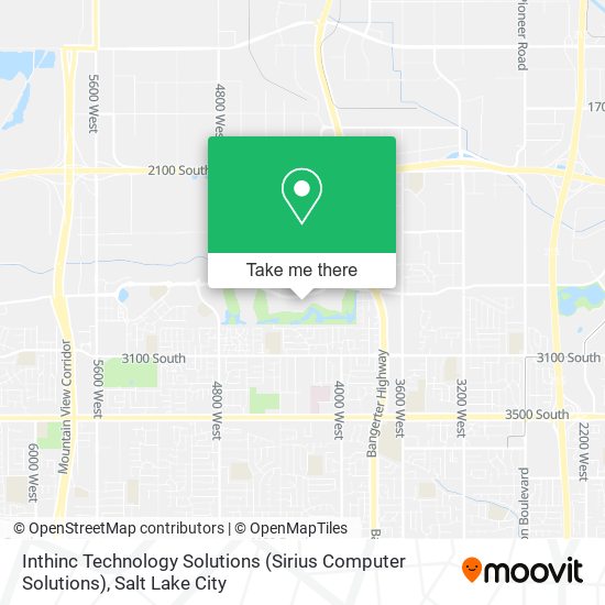 Inthinc Technology Solutions (Sirius Computer Solutions) map
